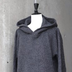 画像5: 30%OFF SALE【08Mab】リサイクルポリコットンフードニット (5)