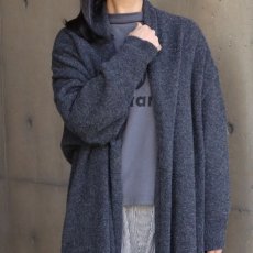 画像2: 30%OFF SALE【08Mab】リサイクルポリコットンガウンニット (2)