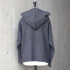 画像8: 30%OFF SALE【08Mab】リサイクルポリコットンフードニット (8)