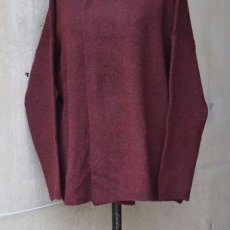 画像10: 30%OFF SALE【08Mab】キャメル重ね風ニットプルオーバー (10)