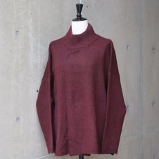 画像8: 30%OFF SALE【08Mab】キャメル重ね風ニットプルオーバー (8)