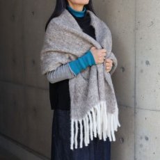 画像3: 【Crescendo Yonezawa】アルパカウールマフラー (3)