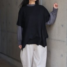 画像1: 30%OFF SALE【08Mab】キャメルワキボタンニットベスト (1)