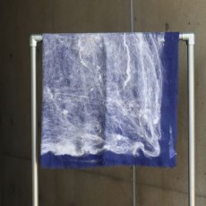 画像9: 【Crescendo Yonezawa】ウール×真綿ニードルパンチストール (9)