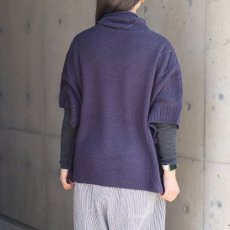 画像3: 30%OFF SALE【08Mab】ケーブルデザインニットプルオーバー (3)