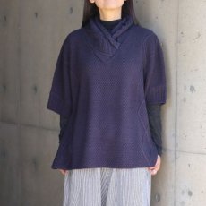 画像1: 30%OFF SALE【08Mab】ケーブルデザインニットプルオーバー (1)