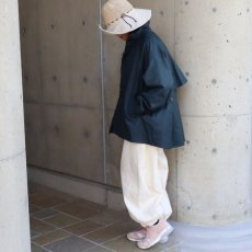 画像9: 【NARU FACTORY】40/2ギャバショートトレンチ (9)