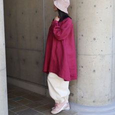 画像4: 【08Mab】ボリューム袖ヘンリーあきチュニック (4)