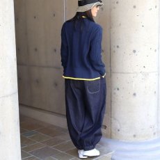 画像12: 【NARU FACTORY】Hidamari cttn ワイドリブバイカラーコモドニット (12)