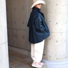 画像7: 【NARU FACTORY】40/2ギャバショートトレンチ (7)