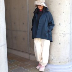 画像6: 【NARU FACTORY】40/2ギャバショートトレンチ (6)