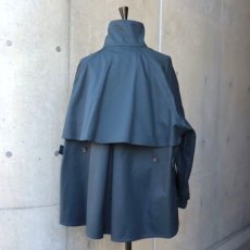 画像14: 【NARU FACTORY】40/2ギャバショートトレンチ (14)