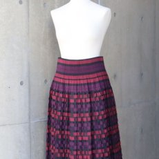 画像13: 【Crescendo Yonezawa】米沢織リバーシブルカットジャカードスカート (13)