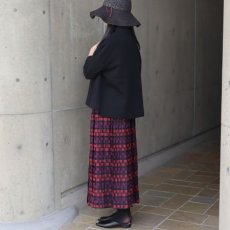 画像2: 【Crescendo Yonezawa】米沢織リバーシブルカットジャカードスカート (2)