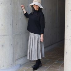 画像4: 【Crescendo Yonezawa】米沢織リバーシブルスカートツィード (4)