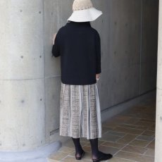 画像3: 【Crescendo Yonezawa】米沢織リバーシブルスカートツィード (3)