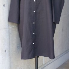 画像15: 【08Mab】コットンリネンバンド襟チュニック (15)