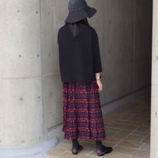 画像3: 【Crescendo Yonezawa】米沢織リバーシブルカットジャカードスカート (3)