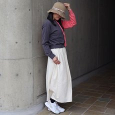 画像15: 【NARU FACTORY】スノーコットン バイカラーニットカーディガン (15)