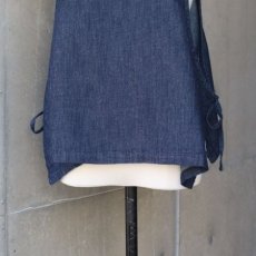 画像21: 【ista-ire】6.5oz甘撚りデニム　サイドリボン2WAYベスト (21)