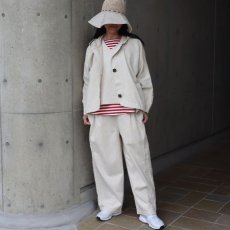 画像4: 【ista-ire】6.5oz甘撚りデニム　フードバルーンJK (4)