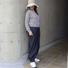 画像6: 【NARU FACTORY】スノーコットン バイカラーニットカーディガン (6)