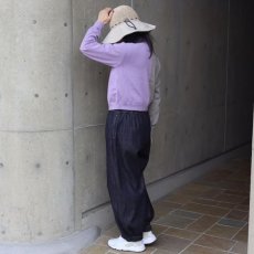 画像7: 【NARU FACTORY】スノーコットン バイカラーニットカーディガン (7)