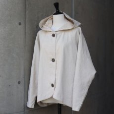 画像12: 【ista-ire】6.5oz甘撚りデニム　フードバルーンJK (12)