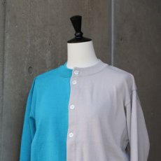 画像22: 【NARU FACTORY】スノーコットン バイカラーニットカーディガン (22)