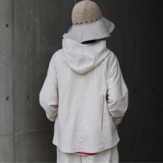 画像3: 【ista-ire】6.5oz甘撚りデニム　フードバルーンJK (3)