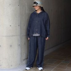 画像9: 【ista-ire】6.5oz甘撚りデニム　フードバルーンJK (9)