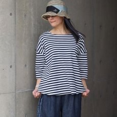 画像4: 【NARU FACTORY】  40/2天竺BD ミナミラウンドシャツ (4)