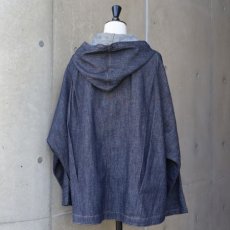 画像16: 【ista-ire】6.5oz甘撚りデニム　フードバルーンJK (16)