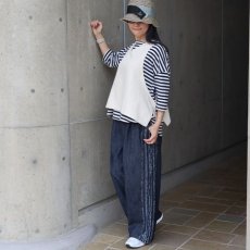 画像16: 【ista-ire】6.5oz甘撚りデニム　サイドリボン2WAYベスト (16)