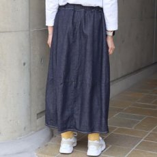 画像4: 【NARU FACTORY】8オンスムラデニムエッグスカート (4)