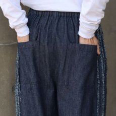 画像10: 【ista-ire】6.5oz甘撚りデニム　サイドテープパンツ (10)