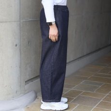 画像3: 【NARU FACTORY】8オンスムラデニム エッグパンツ (3)