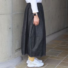 画像21: 【NARU FACTORY】8オンスムラデニムエッグスカート (21)