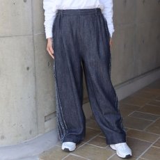 画像1: 【ista-ire】6.5oz甘撚りデニム　サイドテープパンツ (1)