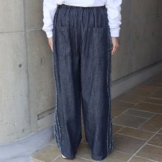 画像4: 【ista-ire】6.5oz甘撚りデニム　サイドテープパンツ (4)