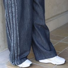 画像11: 【ista-ire】6.5oz甘撚りデニム　サイドテープパンツ (11)