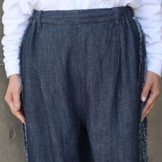 画像7: 【ista-ire】6.5oz甘撚りデニム　サイドテープパンツ (7)