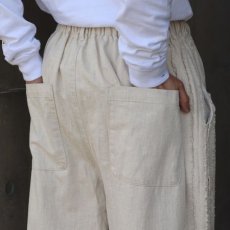 画像21: 【ista-ire】6.5oz甘撚りデニム　サイドテープパンツ (21)