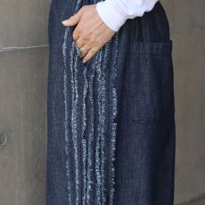 画像9: 【ista-ire】6.5oz甘撚りデニム　サイドテープパンツ (9)