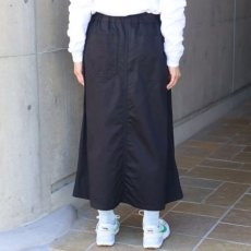画像4: 【NARU FACTORY】ツイルベイカースカート (4)