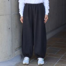 画像1: 【08Mab】9番手リネン裾タックパンツ (1)