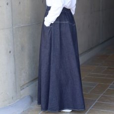 画像6: 【NARU FACTORY】8オンスムラデニム ノッポスカート (6)