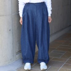 画像10: 【08Mab】ギャザーポケット タックパンツ (10)