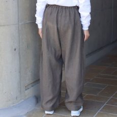 画像4: 【08Mab】ギャザーポケット タックパンツ (4)