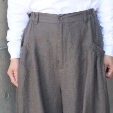 画像7: 【08Mab】ギャザーポケット タックパンツ (7)